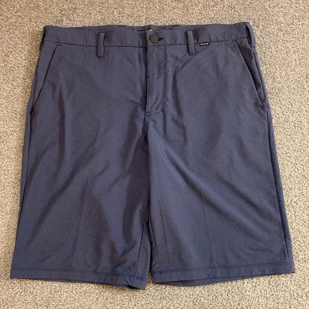 NWOT Hurley Nike Dri-fit Navy Blue Shorts Size 34